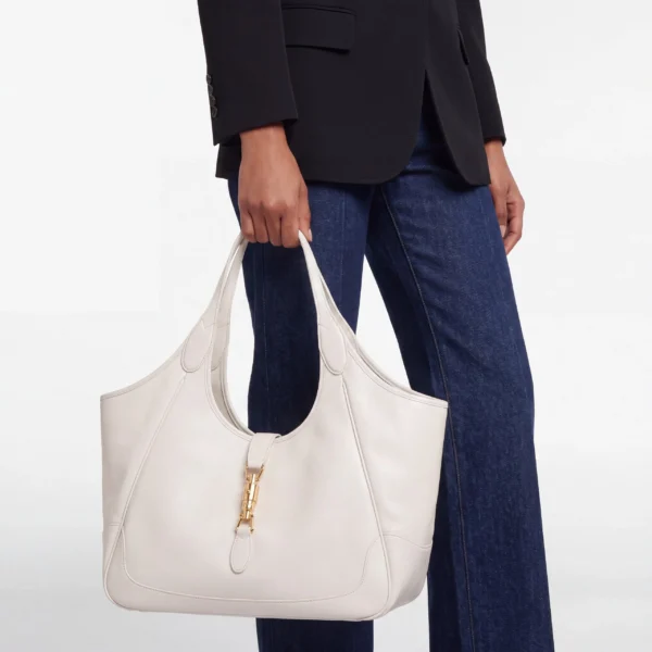 Gucci Mercato Medium Tote Bag White