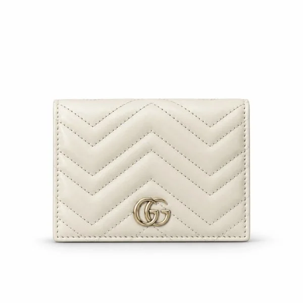 Gucci GG Marmont Card Case Women's Wallet